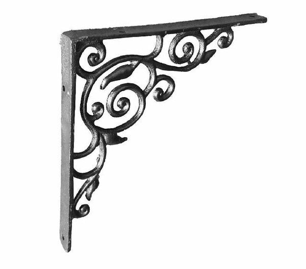 Bracket | Decorative Black Cast Iron